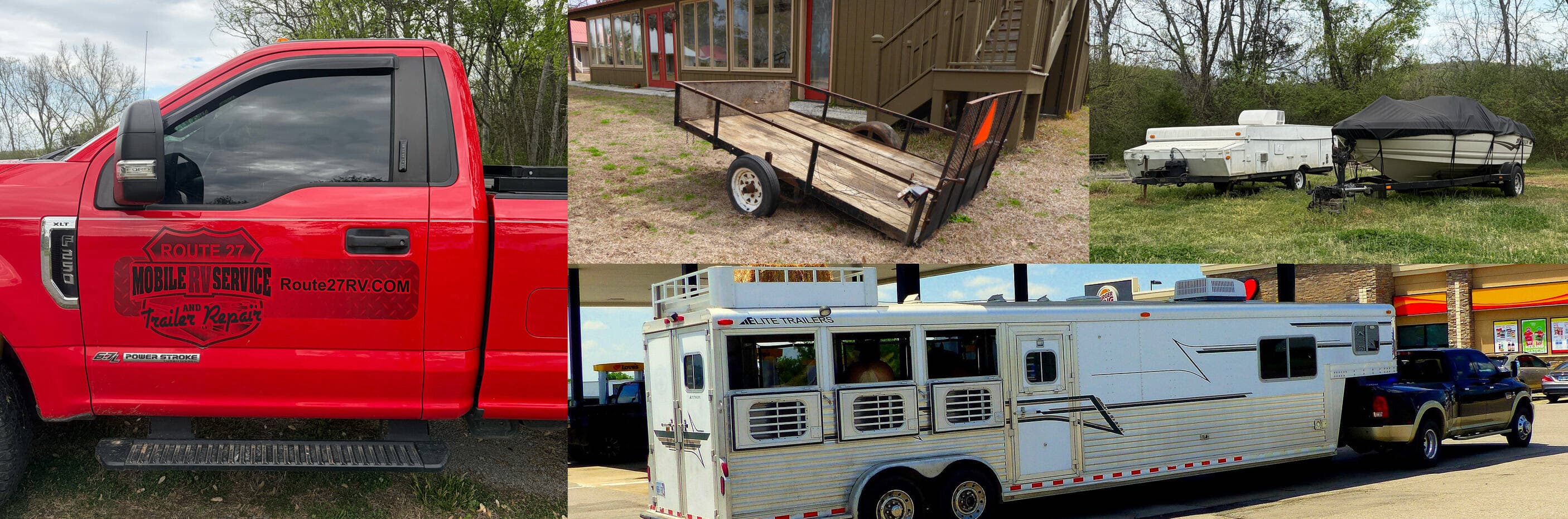 Route 27 Mobile RV Service trailer
